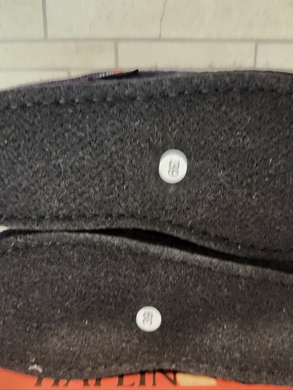 Haflinger Flair Chihuahua Purple/Grey Wool Felt Slippers Women's Size 39 (8-8.5) - Picture 7 of 13